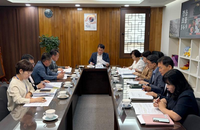 정읍시, 지자체 합동평가 도내 최상위권 도약 위한 3차 추진상황 점검
