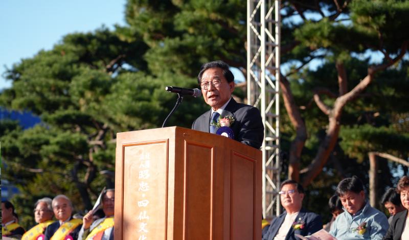 양영두 위원장 “사선문화제 40년, 한 해도 멈추지 않았다”