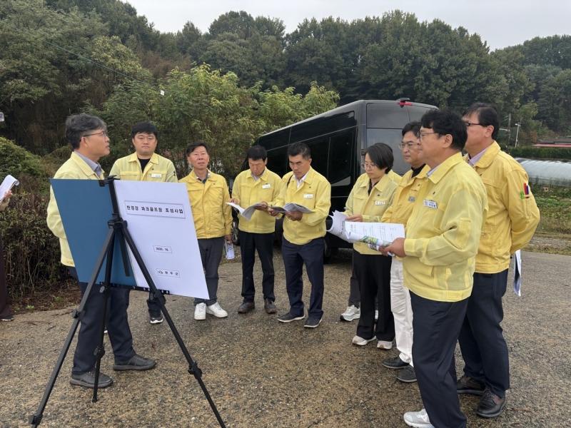완주군의회, 주요사업장 방문 3일차…군민 생활과 직결된 현장 집중 점검