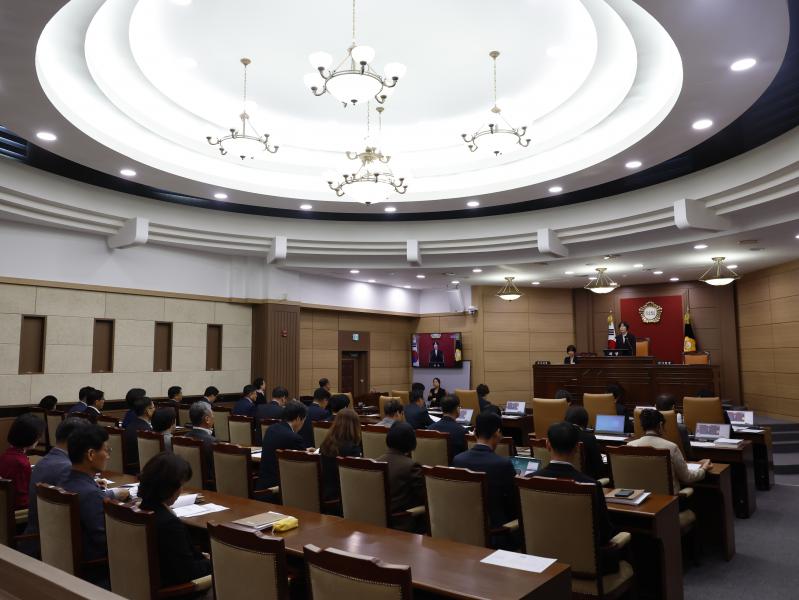 임실군의회, 제356회 임시회 개회