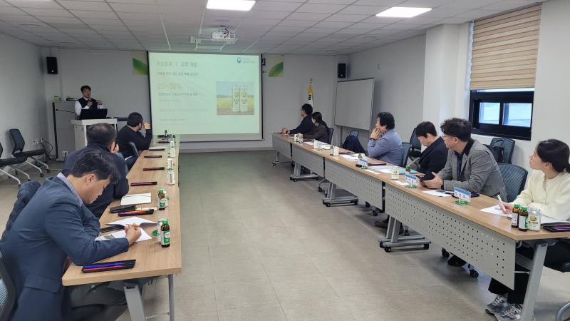 농촌진흥청, 가루쌀 맥주 기술 확산 산업체 간담회 가져