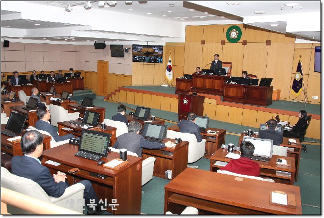  제308회 정읍시의회 제2차 정례회 제3차 본회의 개회 