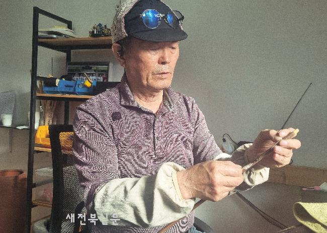 “우리 고유 전통 화살 ‘죽시竹矢’ 제작기술 전승에 자부심”       