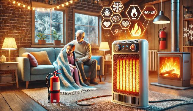 부안소방서, 전기 난방용품 화재 예방 주의 당부 