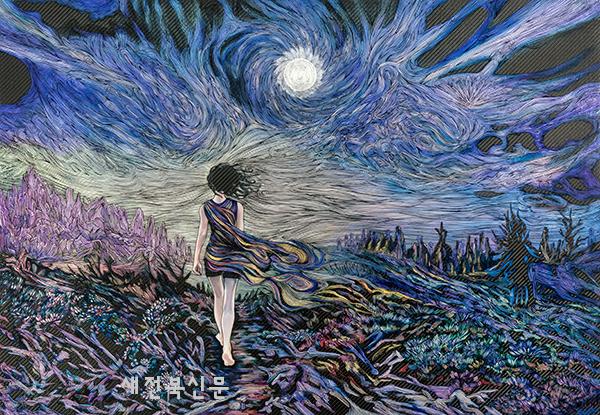 탄소로 예술혼을 뽐내다    