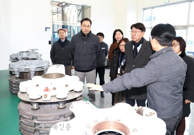 우범기 시장, 새해 첫 행보 첨단 방산기업 방문 